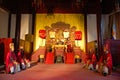 Chinese Emperor Hold Court Ceremony, Nanjing, China