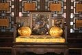Chinese Emperor`s Throne Detail China