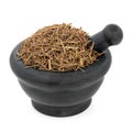 Chinese Ephedra Herb Royalty Free Stock Photo