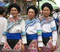 Chinese Ethnic Minority Women Royalty Free Stock Photo