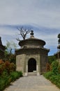 Chinese eunuch mausoleum Royalty Free Stock Photo