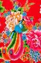 Chinese fabric Royalty Free Stock Photo