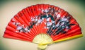 Chinese fan Royalty Free Stock Photo