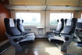 Chinese fast train interior Royalty Free Stock Photo