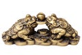 Chinese feng shui frogs