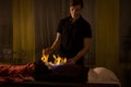 Chinese fire massage and therapy