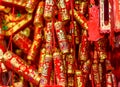 Chinese firecrackers Royalty Free Stock Photo