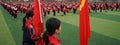 Chinese students do basketball GymnasticsChinese Students`Joining the Junior Team Ceremony