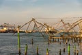 Chinese fishing net in Fort Kochi