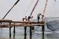 Chinese fishing nets, #2 Royalty Free Stock Photo