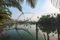 Chinese fishing nets Cheena vala, Kochi district Royalty Free Stock Photo