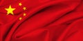 Chinese Flag - China Royalty Free Stock Photo