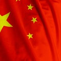 Chinese Flag Closeup