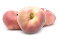 Chinese flat peaches Royalty Free Stock Photo