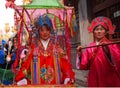 Chinese folk dance actress