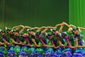 Chinese folk dancers Royalty Free Stock Photo