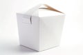 Chinese food carton box. Generate Ai Royalty Free Stock Photo