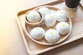 Chinese food common breakfast steamed bun Royalty Free Stock Photo