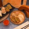 CHINESE FOOD - DIMSUM AND STEAMED DUMPLING