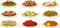 Chinese food dishes