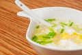 Chinese food-Egg soup Royalty Free Stock Photo
