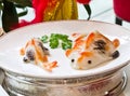 Chinese food,Fish shape