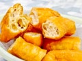 Chinese food, fried cruller Royalty Free Stock Photo