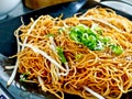 Chinese food, fried noodle