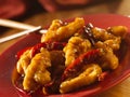 Chinese food -General Tso's chicken.
