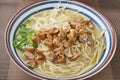 Chinese food ox intestines noodles snack