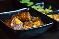 Chinese food-roast duck necks Royalty Free Stock Photo