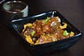 Chinese food-roast duck necks Royalty Free Stock Photo