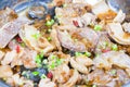 Chinese food, steamed pork offal Royalty Free Stock Photo