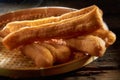 Chinese Fried Bread Stick Royalty Free Stock Photo