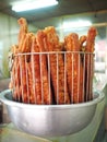 Chinese fried bread stick Royalty Free Stock Photo