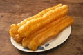 Chinese fried bread stick Royalty Free Stock Photo