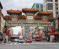 Chinese Friendship Gate in Washington,DC Royalty Free Stock Photo