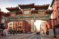 Chinese Friendship Gate Washington DC Chinatown Royalty Free Stock Photo