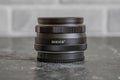 Chinese fully manual Meike 25mm lens with 1.8 aperture