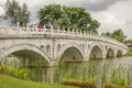 2016 Chinese Garden Bridge Royalty Free Stock Photo