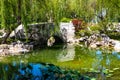 Chinese Garden Bridge Royalty Free Stock Photo