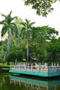 Chinese Garden inside Rizal Park in Manila, Philippines Royalty Free Stock Photo