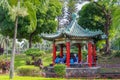 Chinese garden at Rizal Park