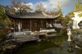 Chinese Garden in Stuttgart, Gemany. Royalty Free Stock Photo