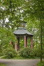Chinese gazebo in the park Royalty Free Stock Photo