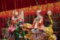 Chinese Ghost Festival, Zhongyuan Purdue, sacrifice, gorgeous color, paper gods, sacrifice