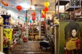 Chinese Gift Store Interior Royalty Free Stock Photo
