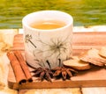 Chinese Ginger Tea Represents Herbals Beverage And Fresh