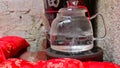 Chinese glass tea pot transparent