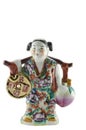 Chinese God Sculpture who bring lucky and money Royalty Free Stock Photo